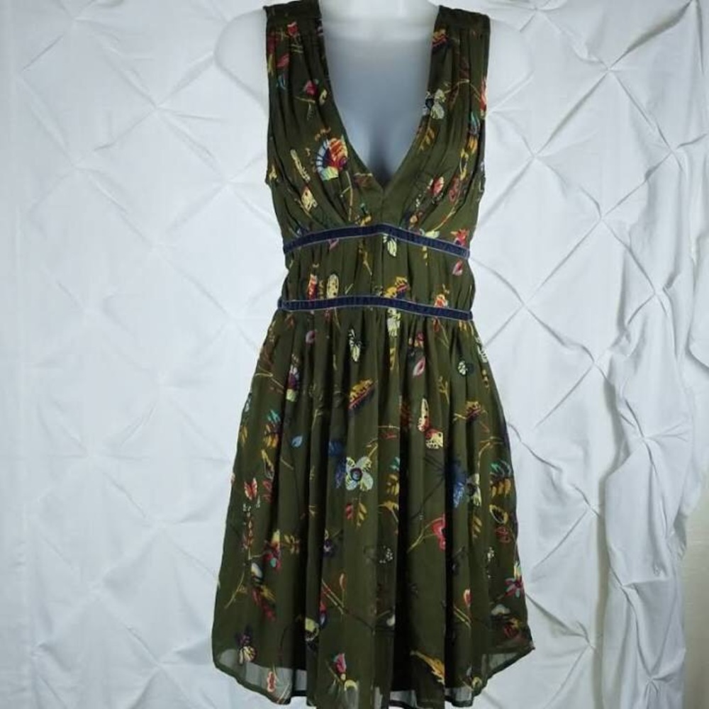 Abercrombie & Fitch olive green dress